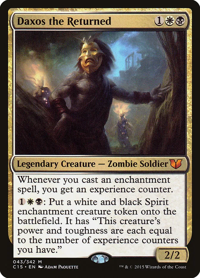 Daxos the Returned Front Face
