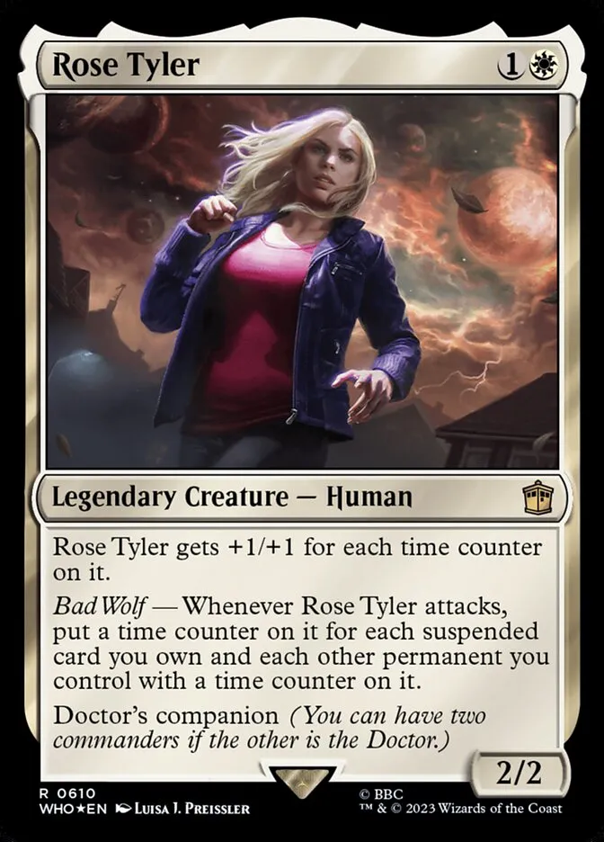 Rose Tyler Front Face