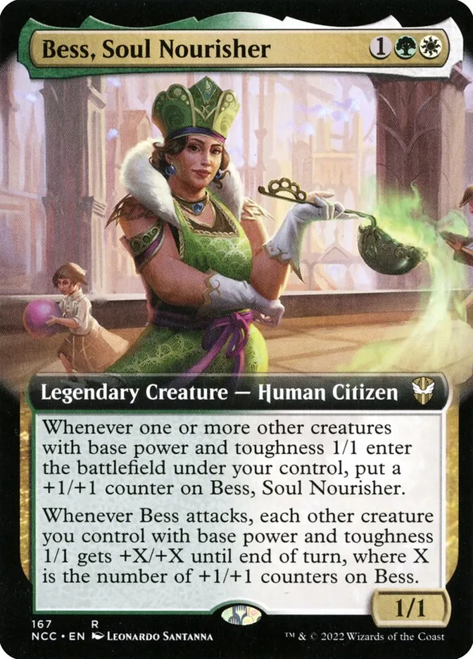 Bess, Soul Nourisher Front Face