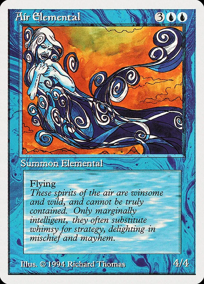 Air Elemental Front Face