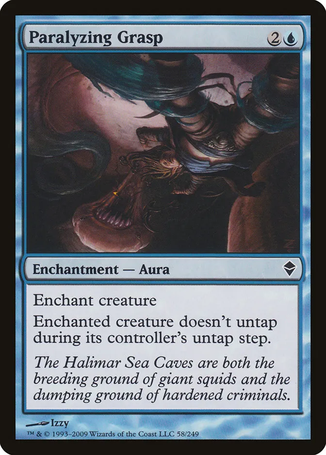 Paralyzing Grasp Front Face