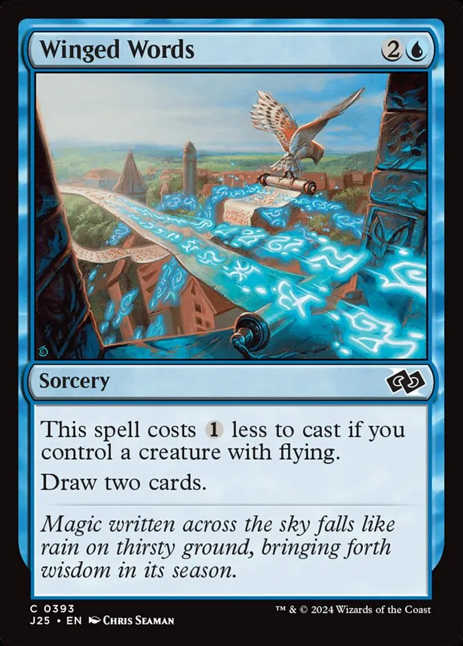 Winged Words Front Face