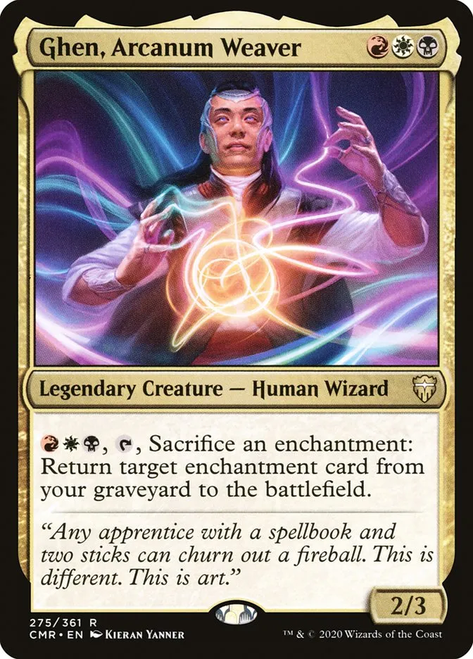 Ghen, Arcanum Weaver Front Face