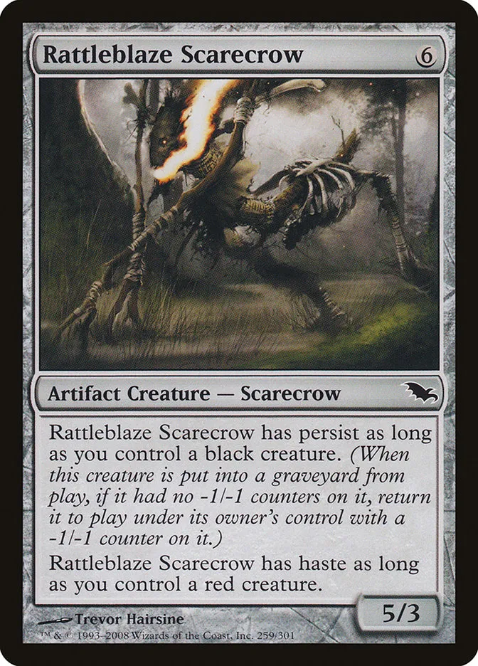 Rattleblaze Scarecrow Front Face