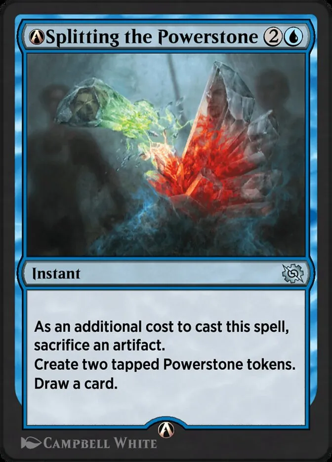 A-Splitting the Powerstone Front Face
