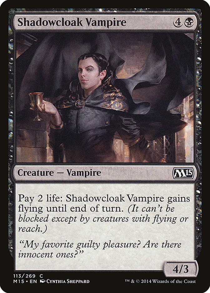 Shadowcloak Vampire Front Face