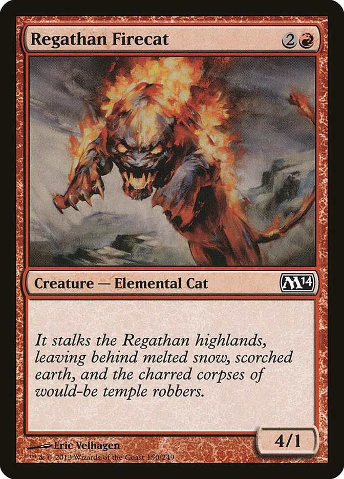 Regathan Firecat Front Face
