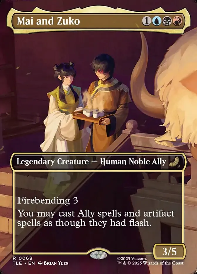Mai and Zuko Front Face