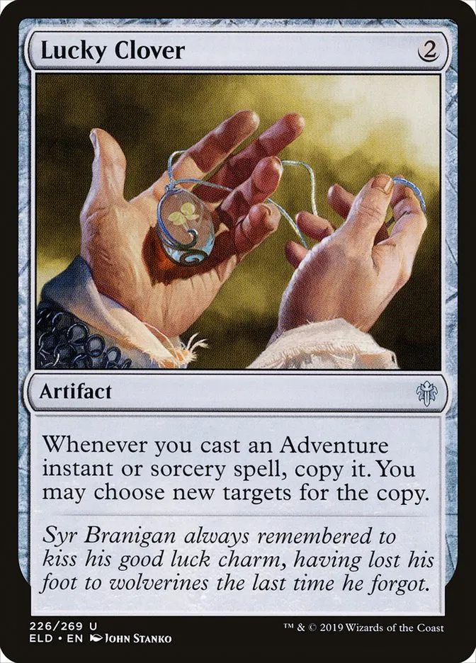 Lucky Clover Front Face