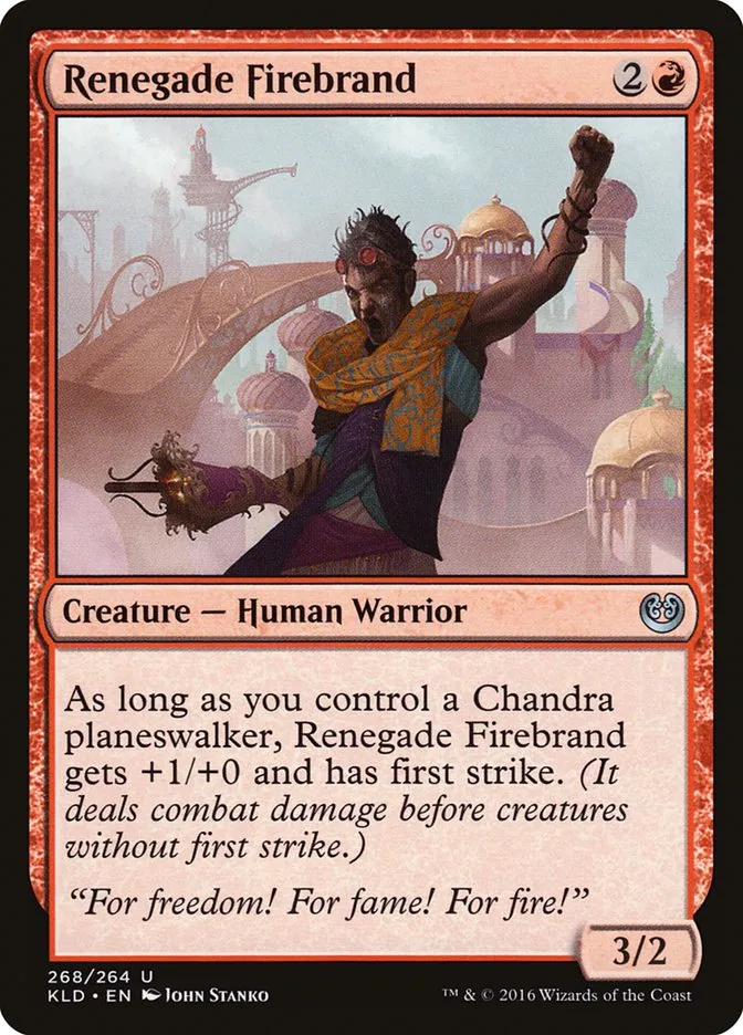 Renegade Firebrand Front Face