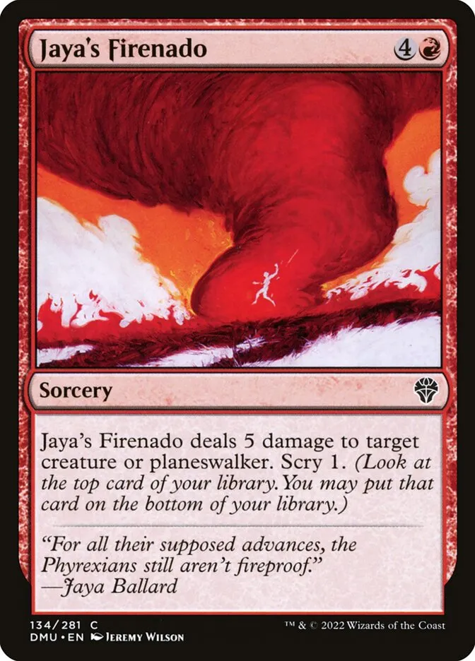 Jaya's Firenado Front Face