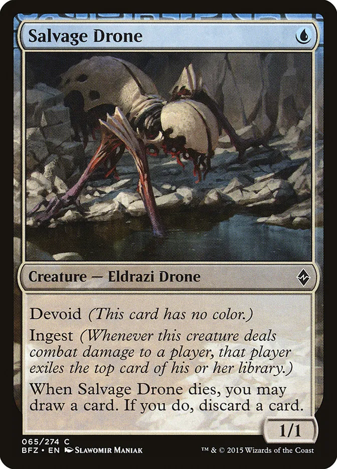 Salvage Drone Front Face