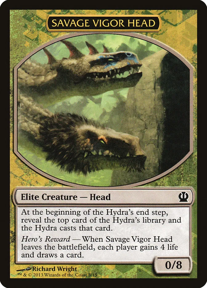 Savage Vigor Head Front Face