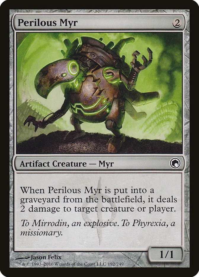 Perilous Myr Front Face