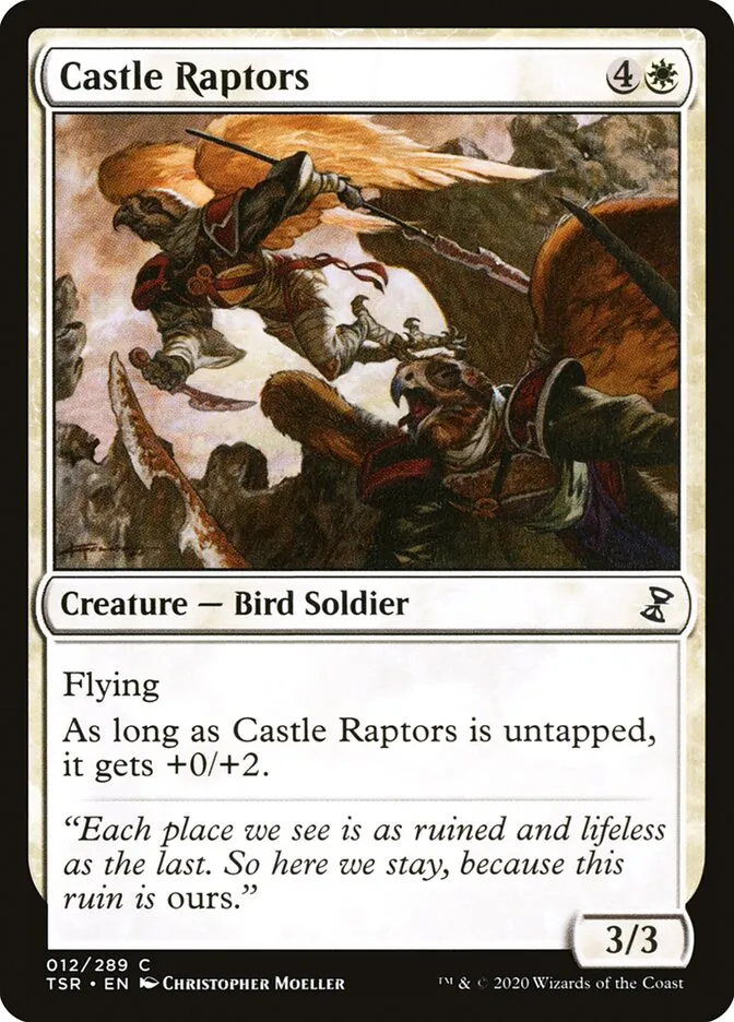 Castle Raptors Front Face