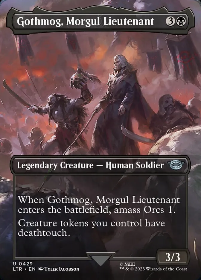 Gothmog, Morgul Lieutenant Front Face