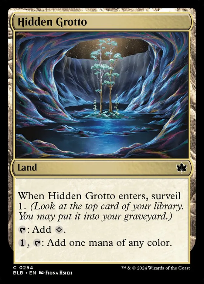 Hidden Grotto Front Face