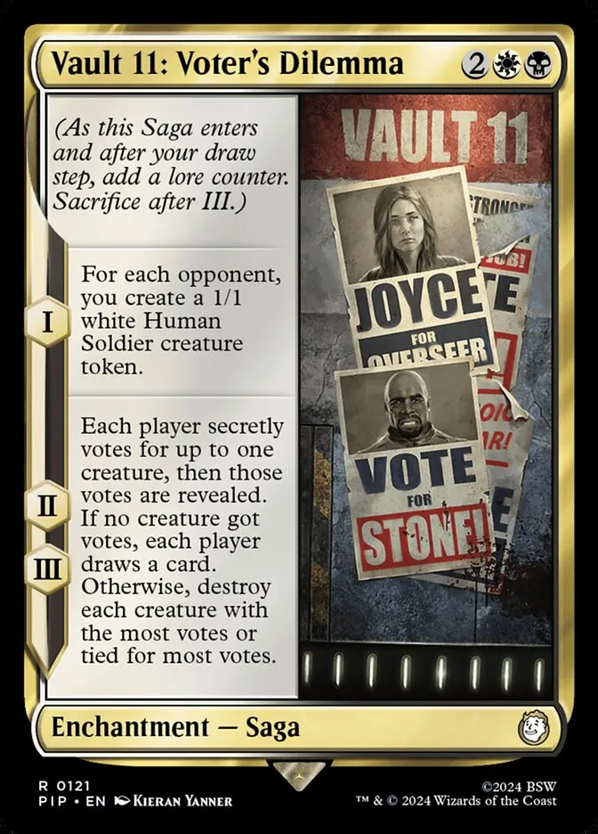 Vault 11: Voter's Dilemma Front Face