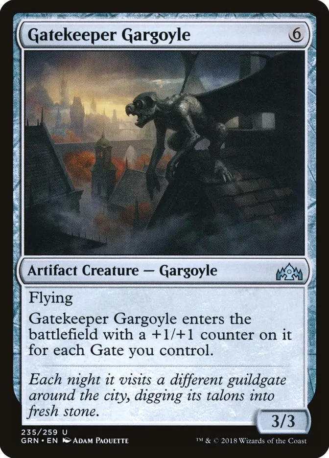 Gatekeeper Gargoyle Front Face