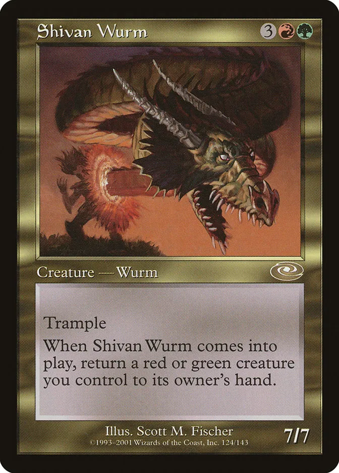 Shivan Wurm Front Face