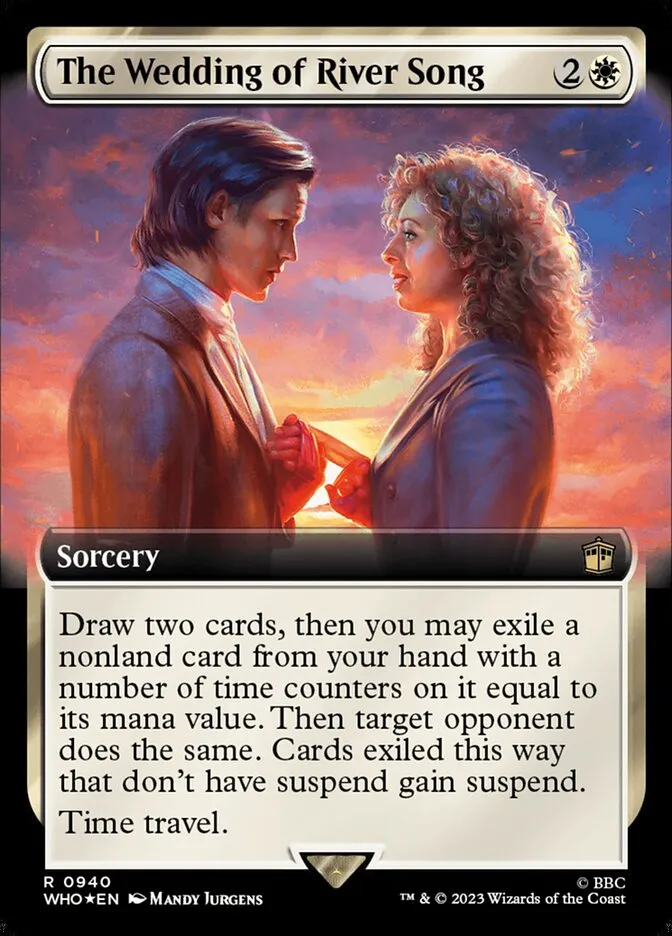 The Wedding of River Song Front Face