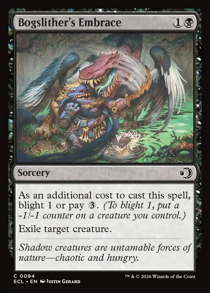 Bogslither's Embrace Front Face