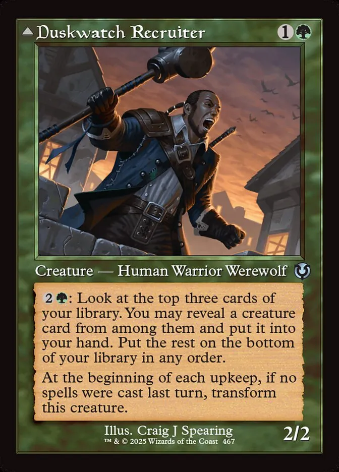 Duskwatch Recruiter // Krallenhorde Howler Front Face