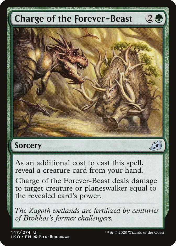 Charge of the Forever-Beast Front Face