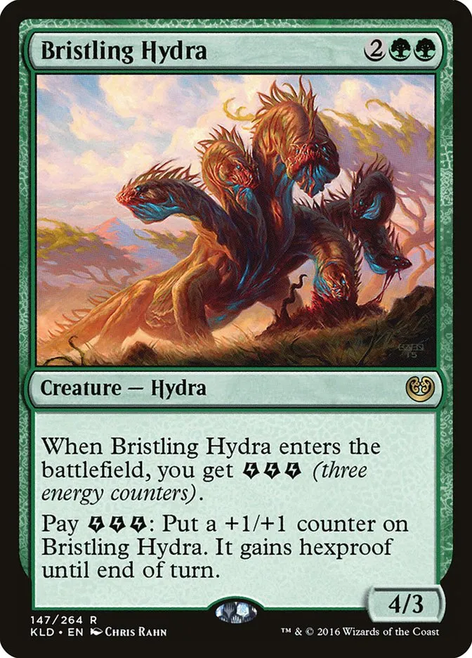 Bristling Hydra Front Face
