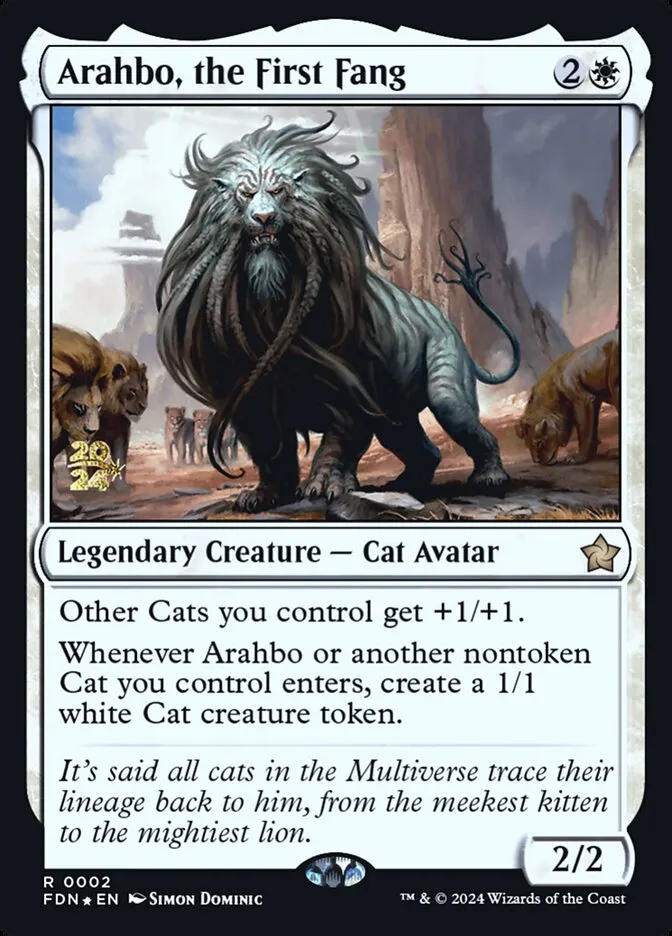 Arahbo, the First Fang Front Face