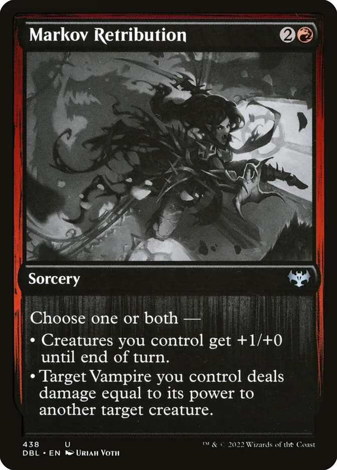 Markov Retribution Front Face