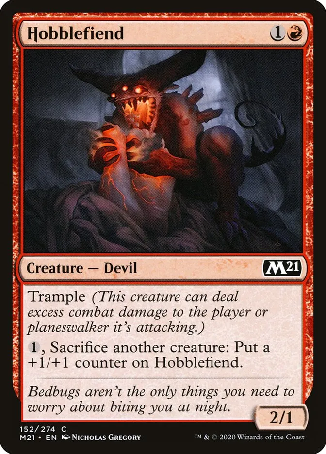 Hobblefiend Front Face