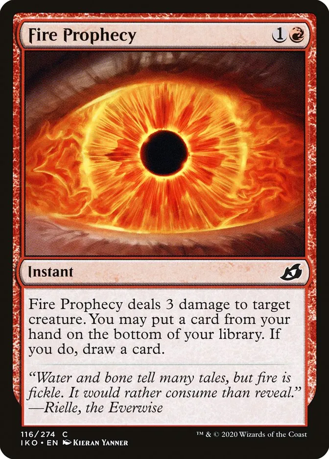Fire Prophecy Front Face