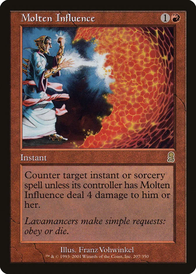 Molten Influence Front Face