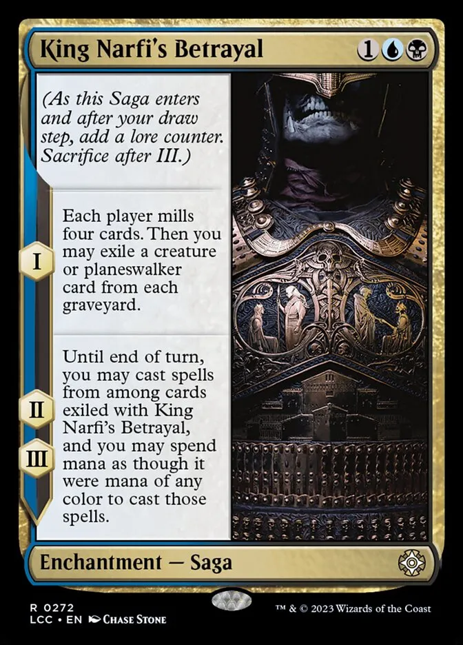 King Narfi's Betrayal Front Face