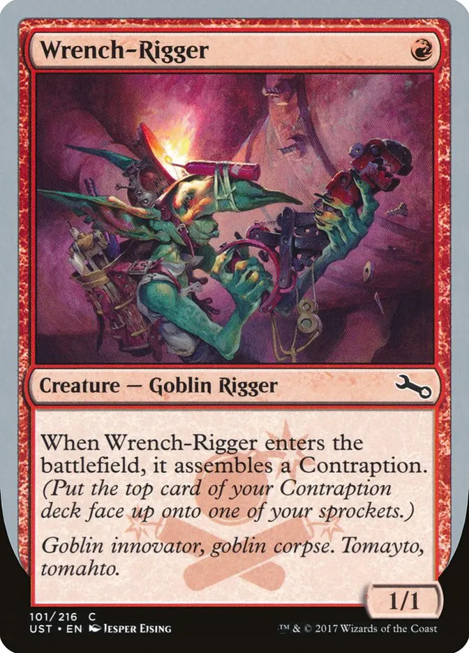 Wrench-Rigger Front Face