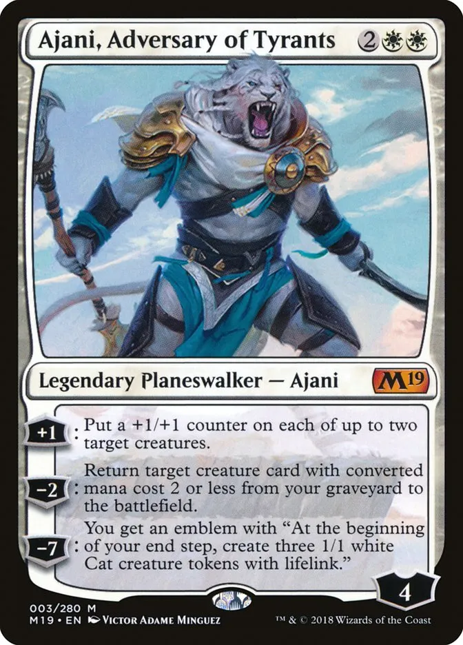 Ajani, Adversary of Tyrants Front Face