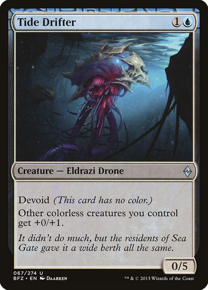 Tide Drifter Front Face