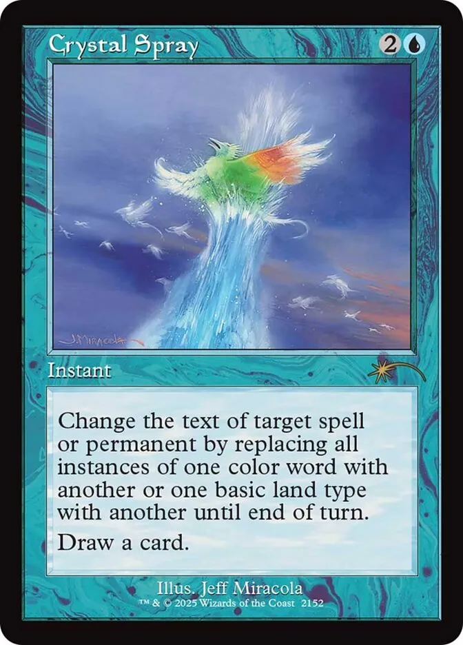 Crystal Spray Front Face