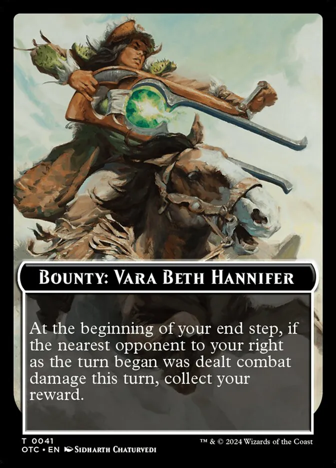 Bounty: Vara Beth Hannifer // Wanted! Front Face