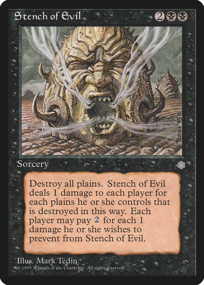 Stench of Evil Front Face
