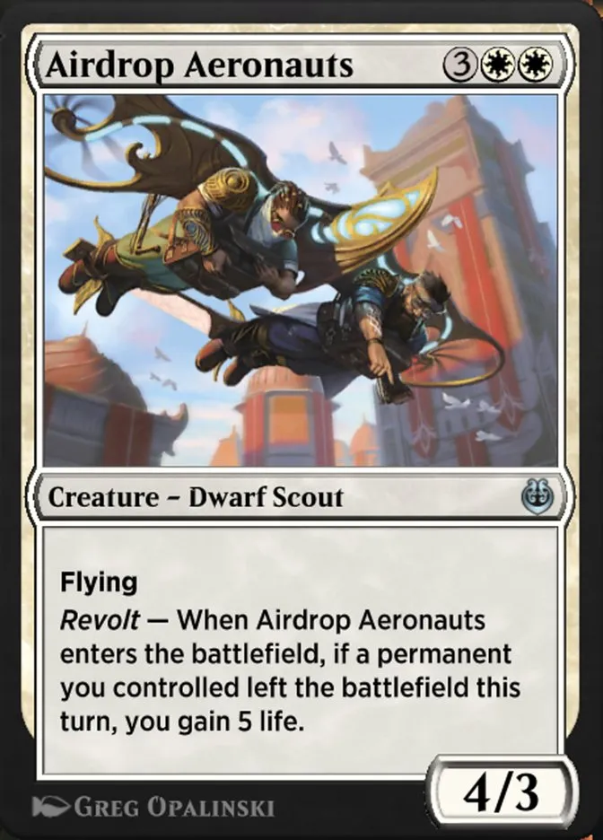 Airdrop Aeronauts Front Face
