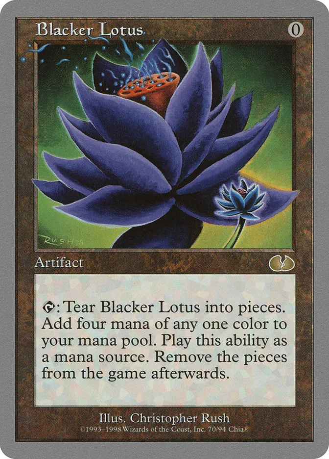 Blacker Lotus Front Face
