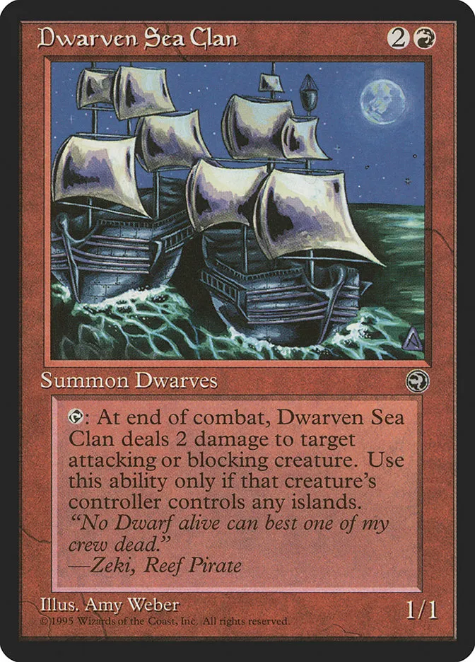 Dwarven Sea Clan Front Face