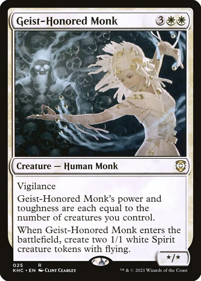 Geist-Honored Monk Front Face