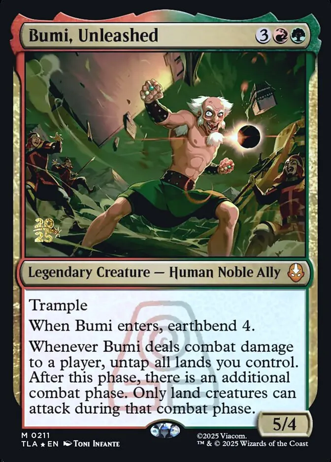 Bumi, Unleashed Front Face