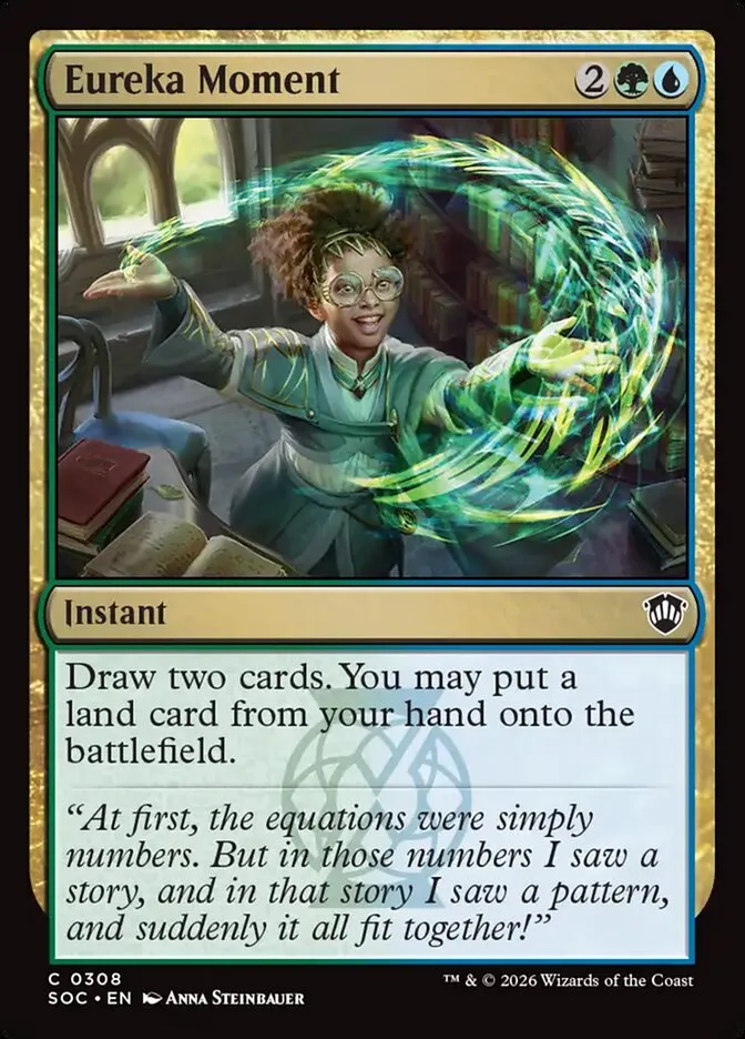 Eureka Moment Front Face