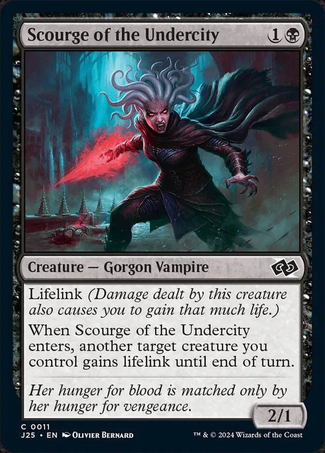 Scourge of the Undercity Front Face
