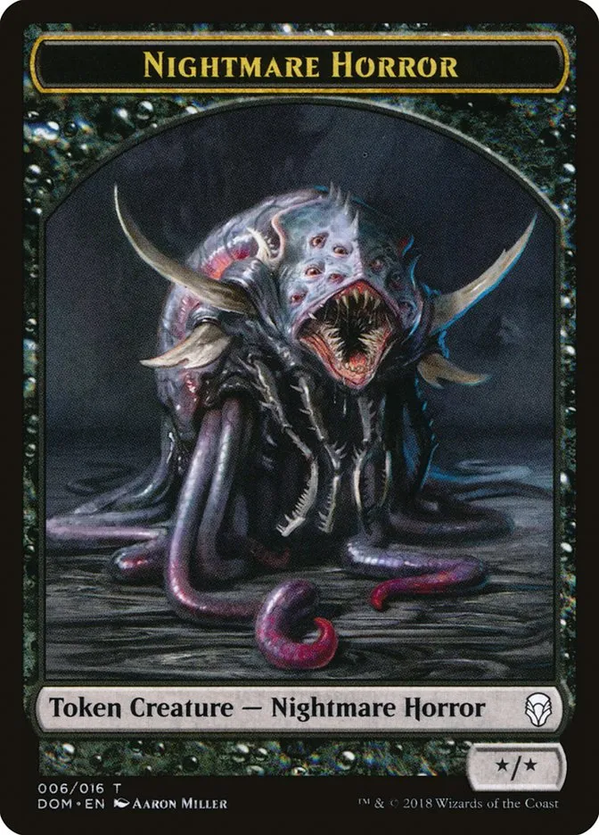Nightmare Horror Front Face