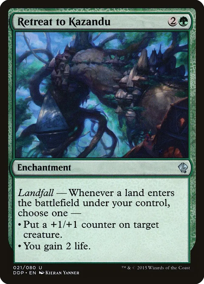 Retreat to Kazandu Front Face